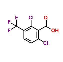 2৬-ডিক্লোর-৩- ((ট্রিফ্লুরোমেথাইল) বেঞ্জোইক এসিড ৯৯% CAS ২৫৯২২-৪১২ পাউডার